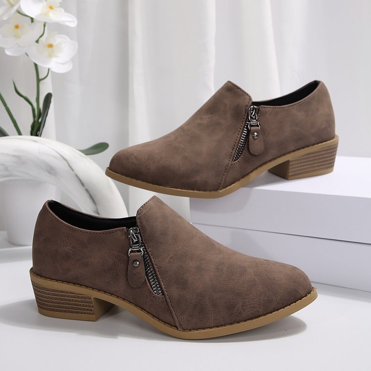 Sierra - Chic Zip Comfort Shoes