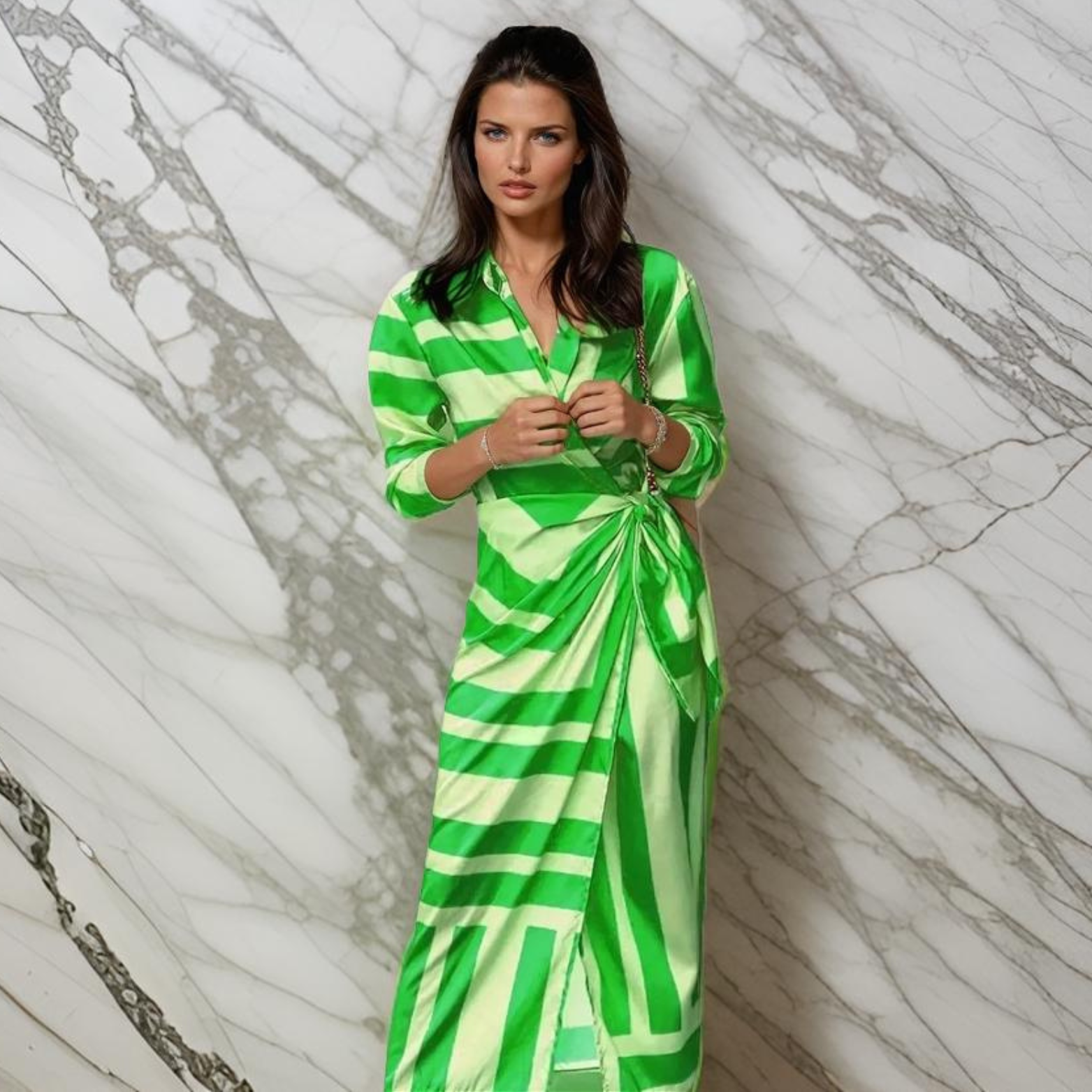 Vivienne - Bold Wrap Elegance