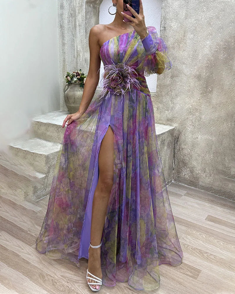 Noelle - Sophisticated Wrap Gown