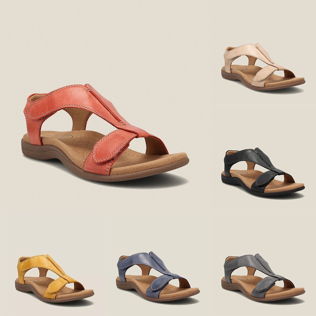 Julia - Casual Leather Orthopedic Sandals