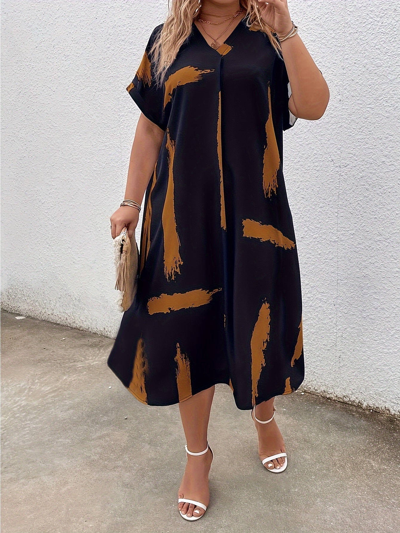 Celestine – Plus Size Glam Dress