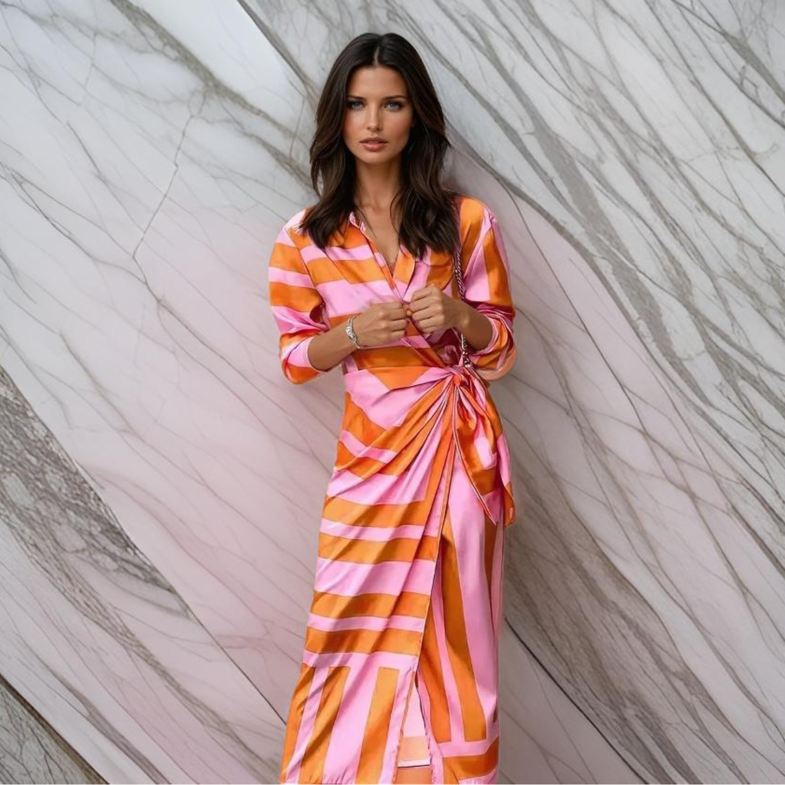 Vivienne - Bold Wrap Elegance