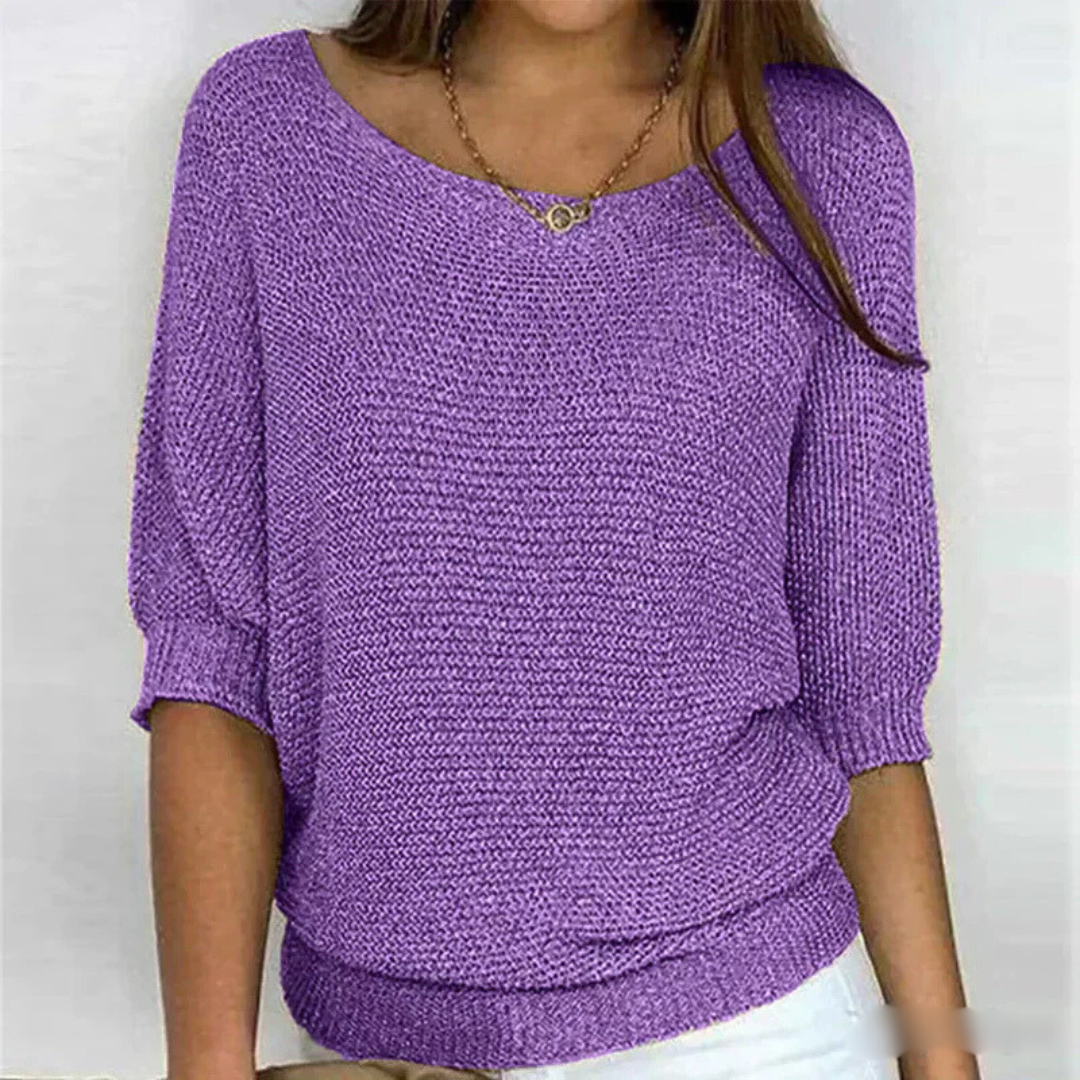 Lunora – Casual Drape Knit