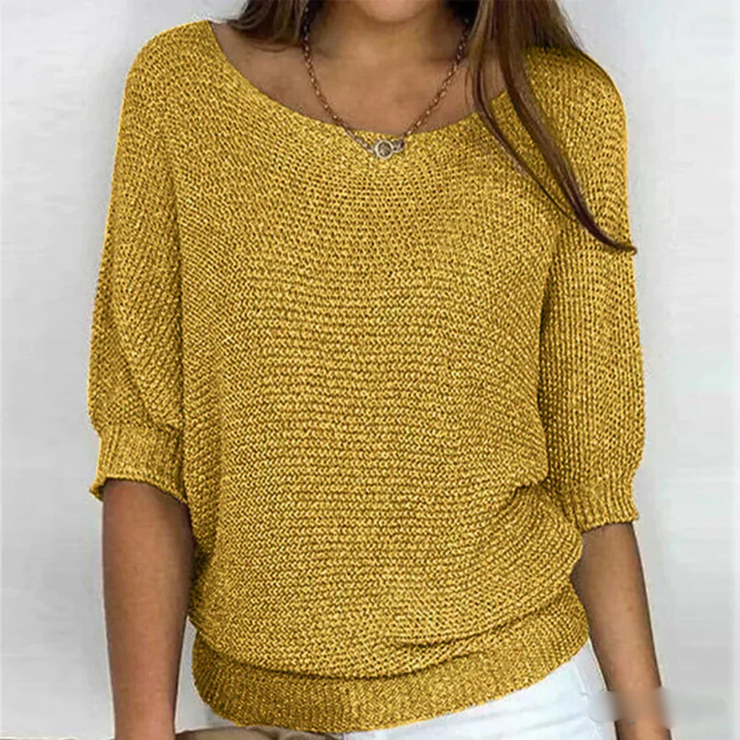 Lunora – Casual Drape Knit