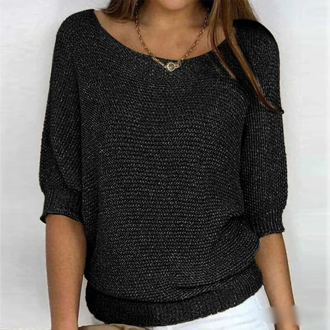 Lunora – Casual Drape Knit