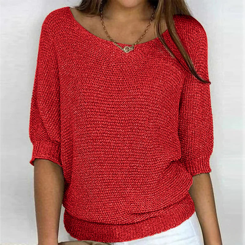 Lunora – Casual Drape Knit