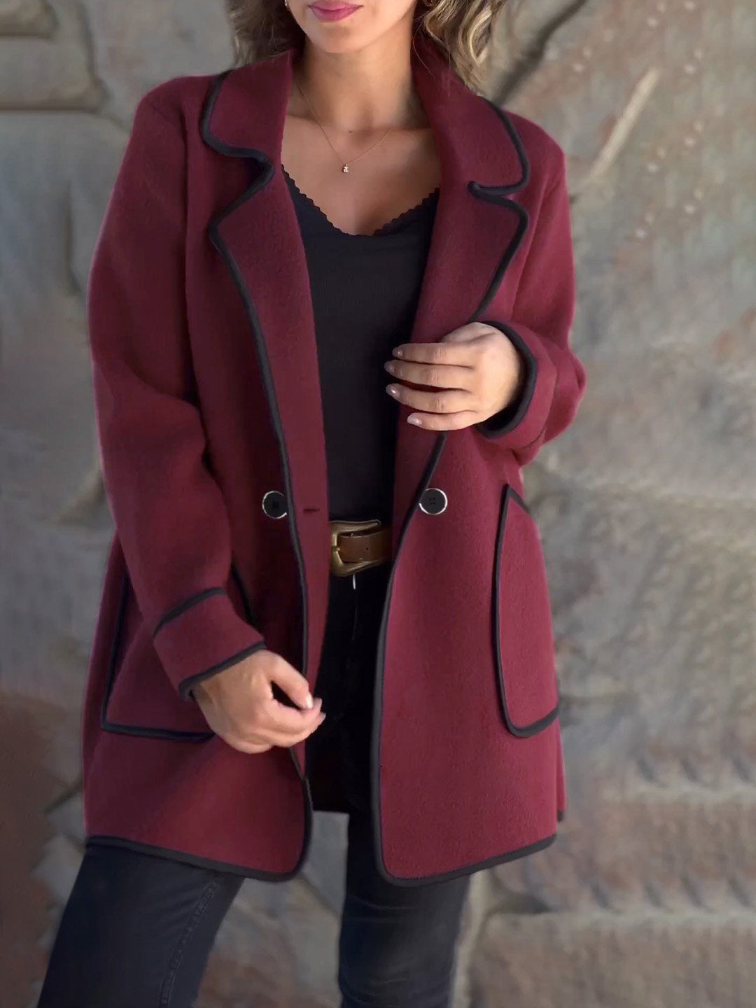 Odelle – Timeless Edge Coat