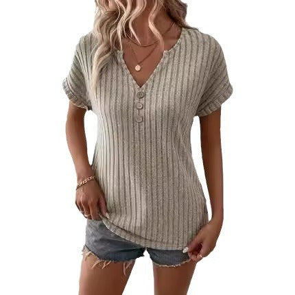 Mira – Casual Neckline Blouse