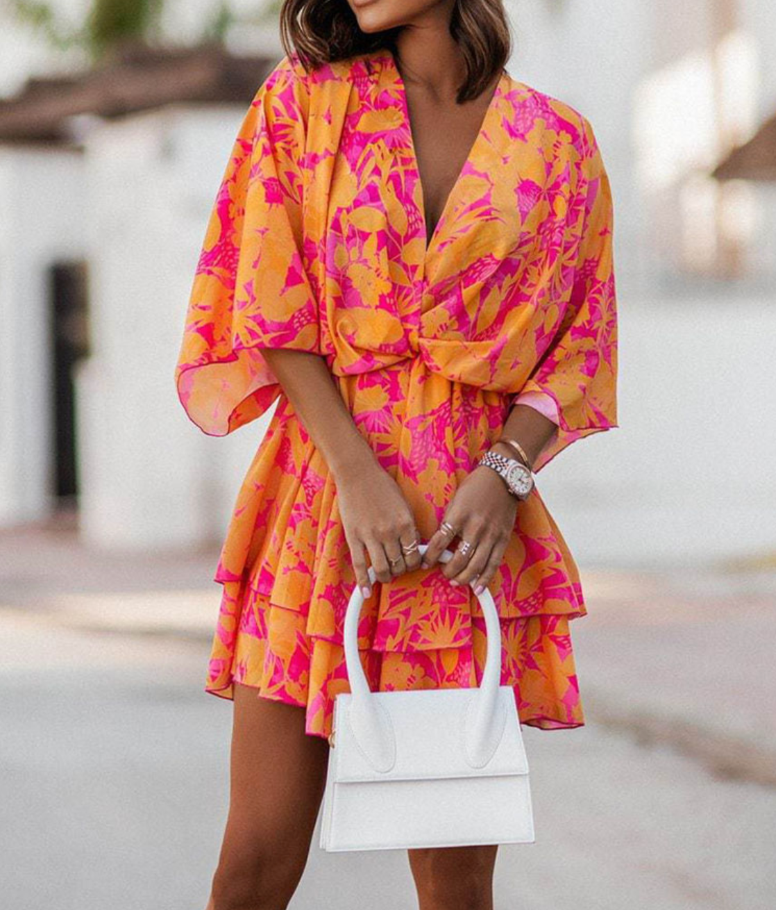 Elodie - Soft Floral Dress