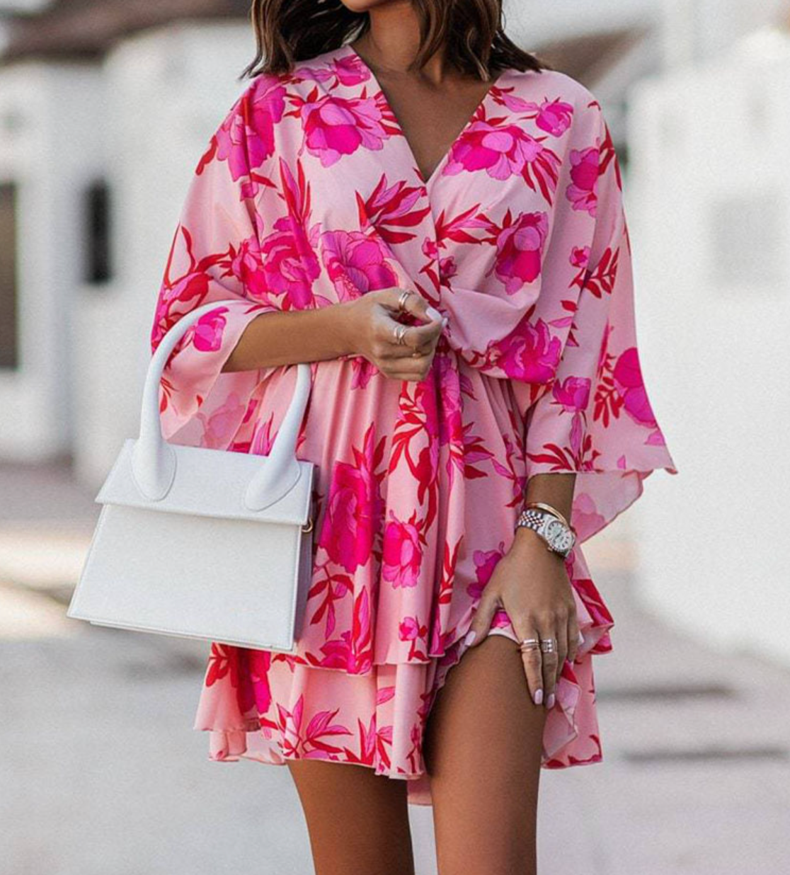 Elodie - Soft Floral Dress