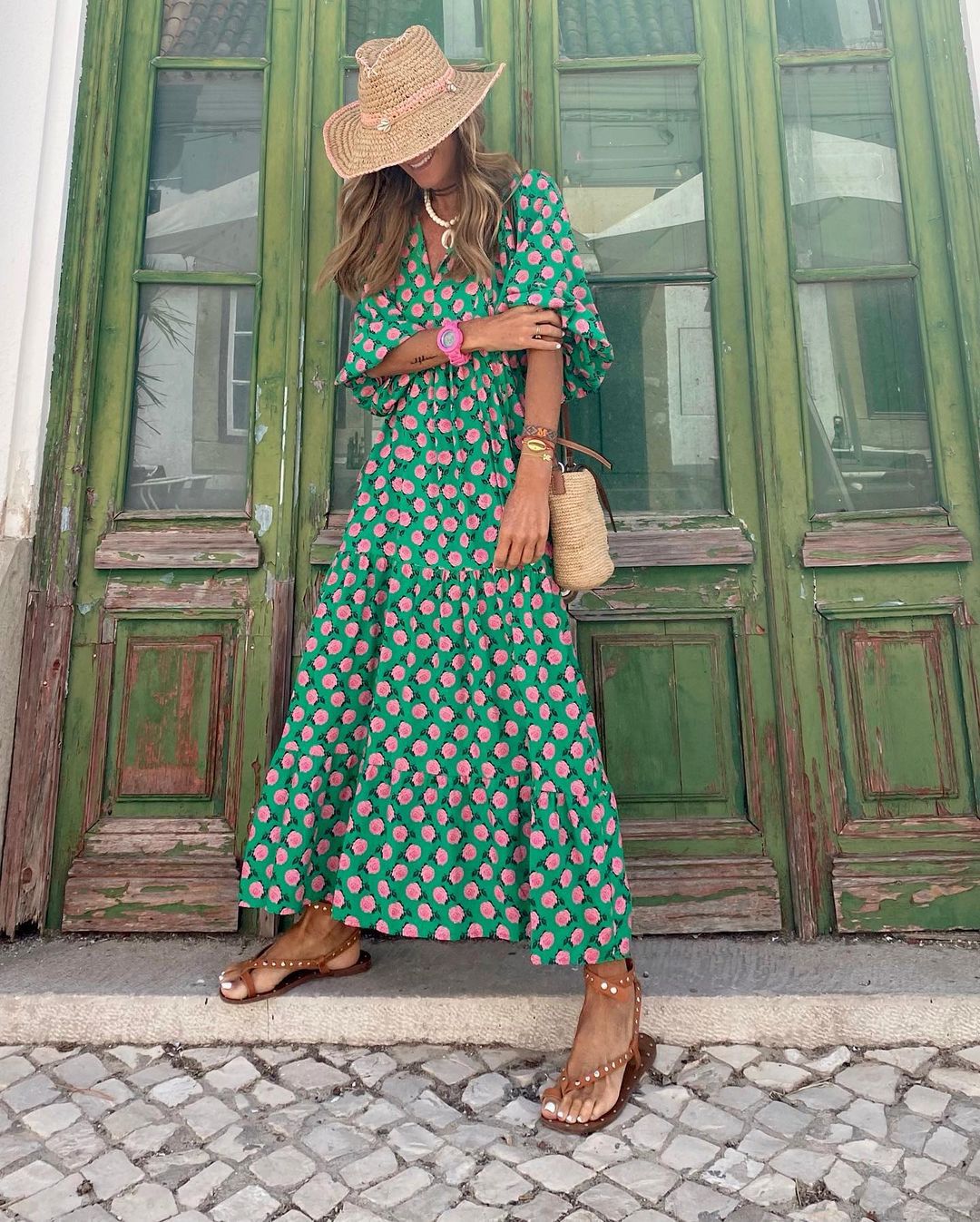 Celestine - Bohemian Maxi Dress