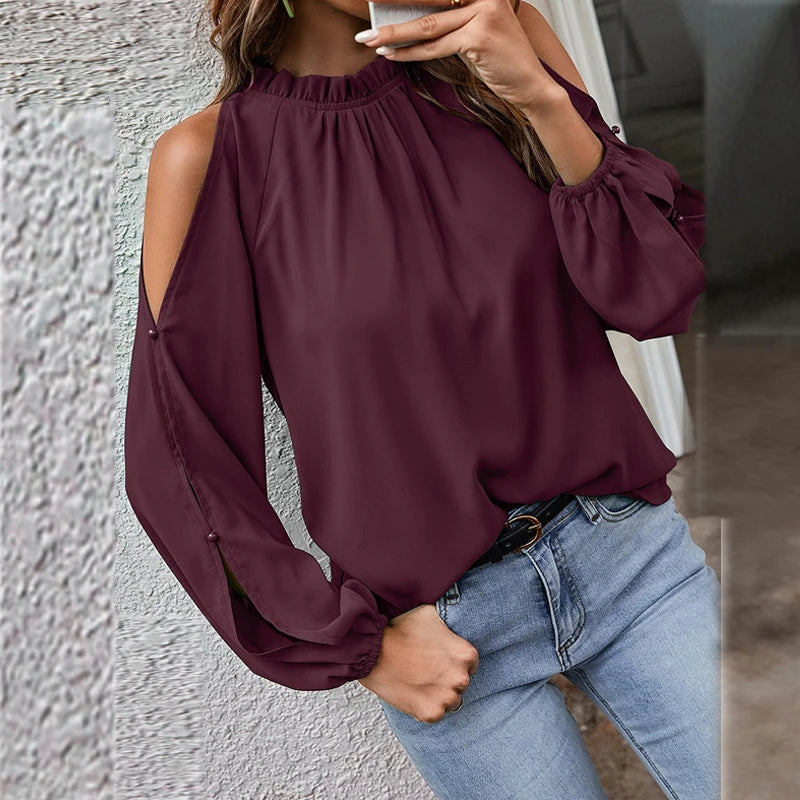 Velmora - Sophisticated Aura Blouse