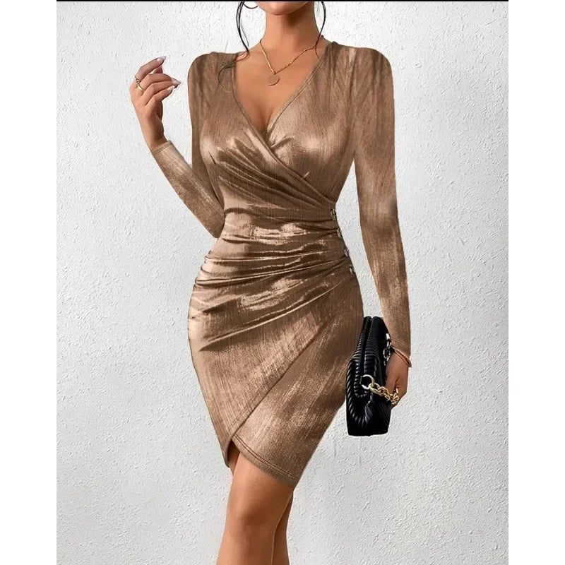 Arlena – Wrapped Noir Elegance