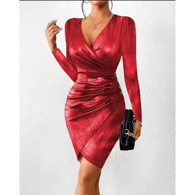 Arlena – Wrapped Noir Elegance