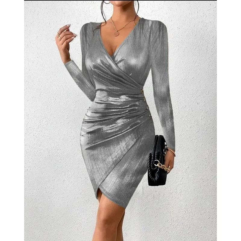 Arlena – Wrapped Noir Elegance