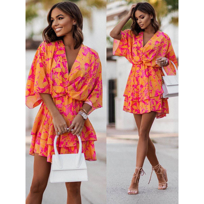 Elodie - Soft Floral Dress