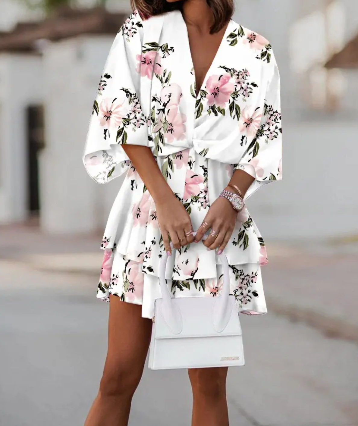 Elodie - Soft Floral Dress