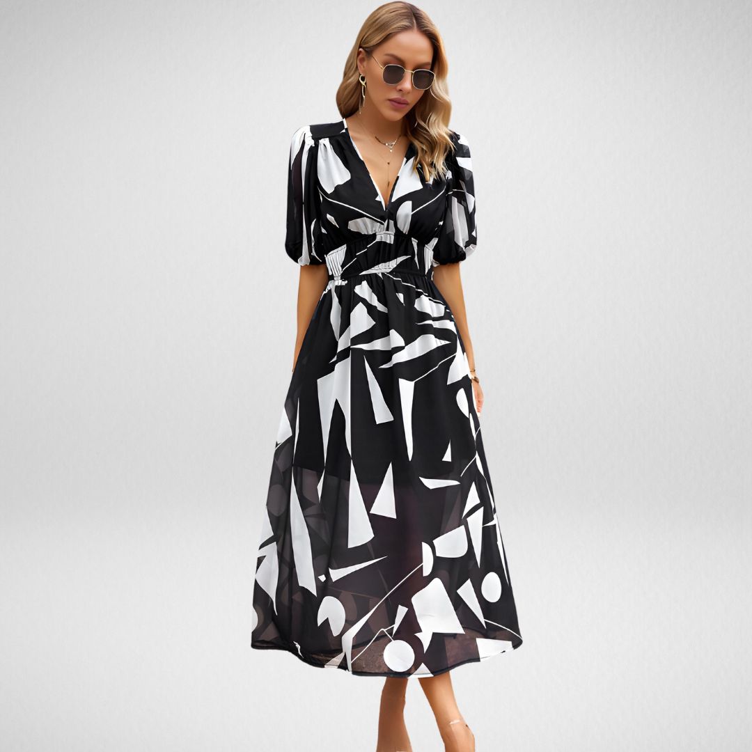 Stella - Chic Dress V-neck