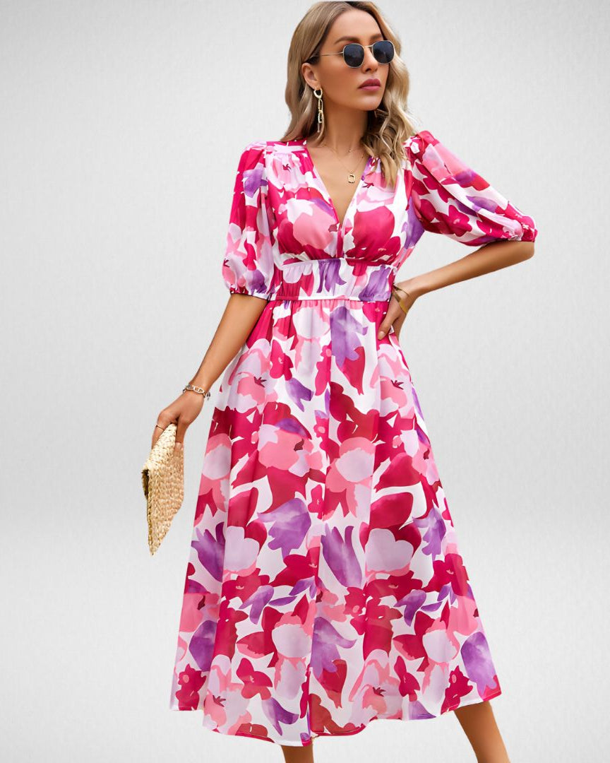 Stella - Chic Dress V-neck