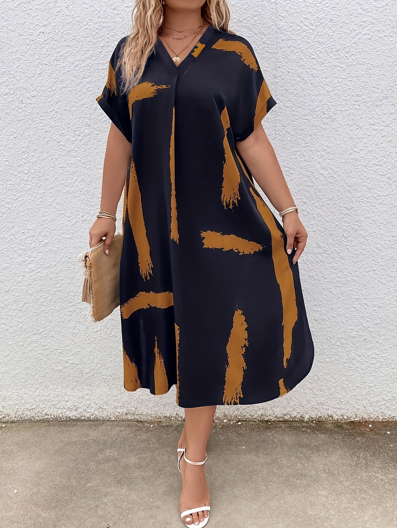 Celestine – Plus Size Glam Dress