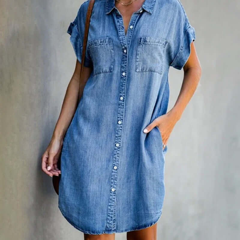 Sienna - Relaxed Casual Denim dress