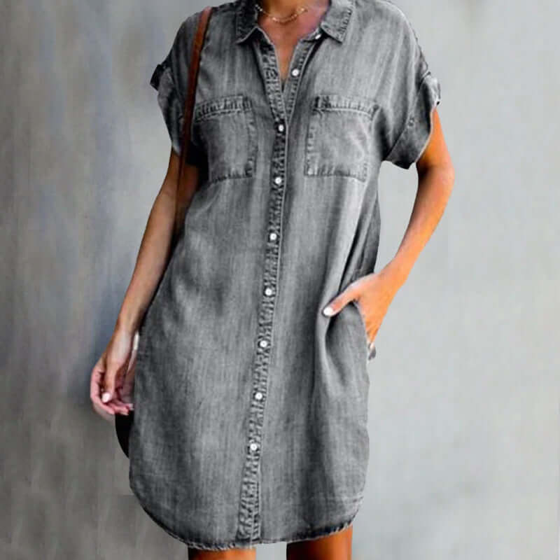 Sienna - Relaxed Casual Denim dress