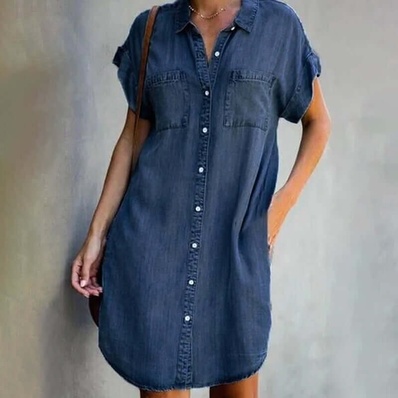 Sienna - Relaxed Casual Denim dress