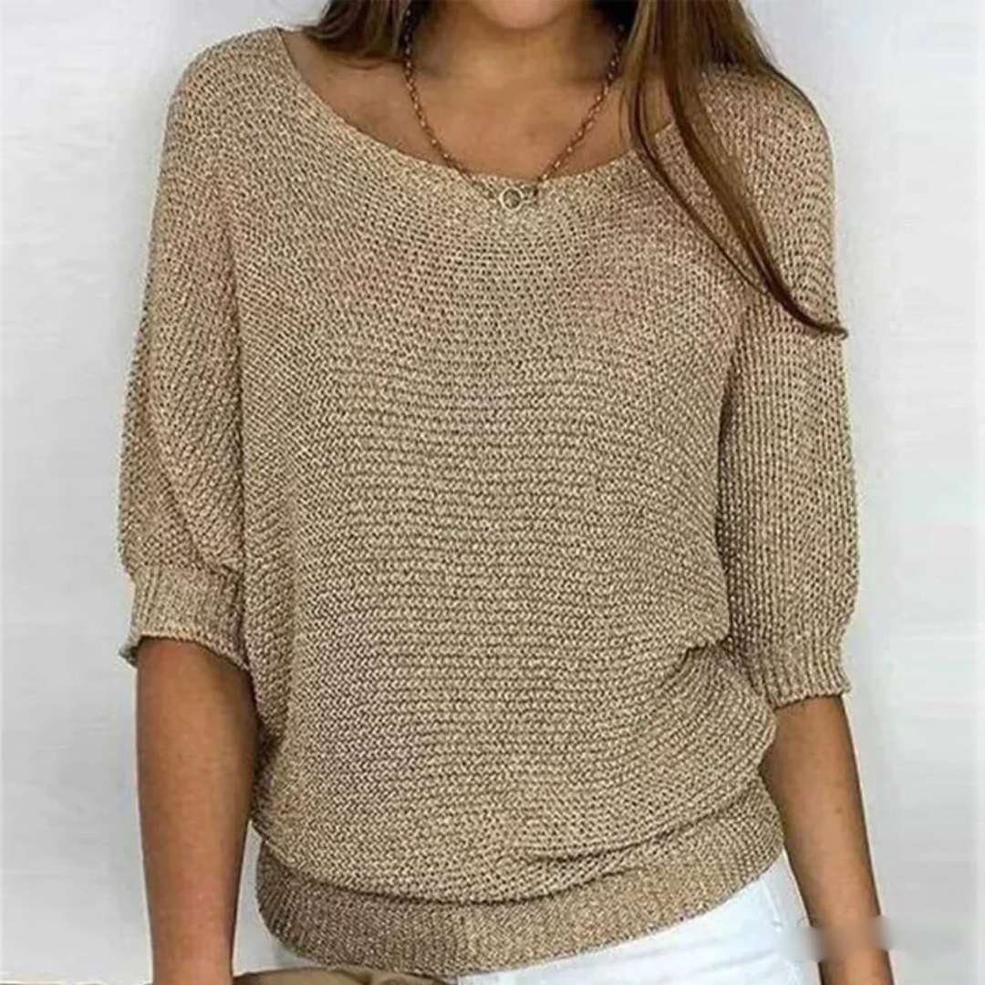 Lunora – Casual Drape Knit