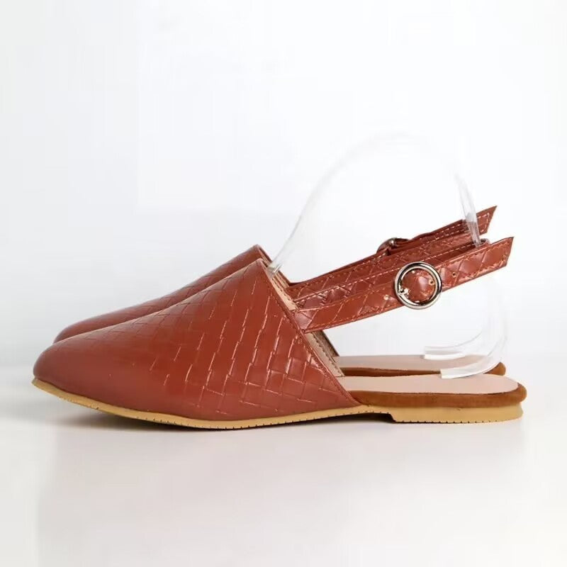 Sierra - Pointed Woven Flats