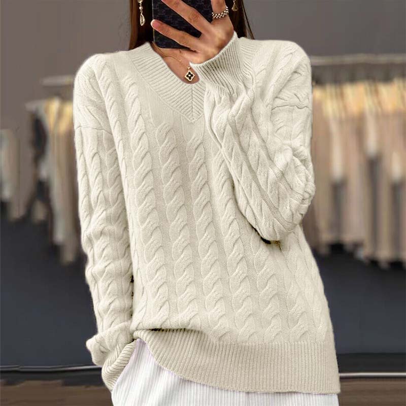 Aria – Elegant Soft Knit Sweater