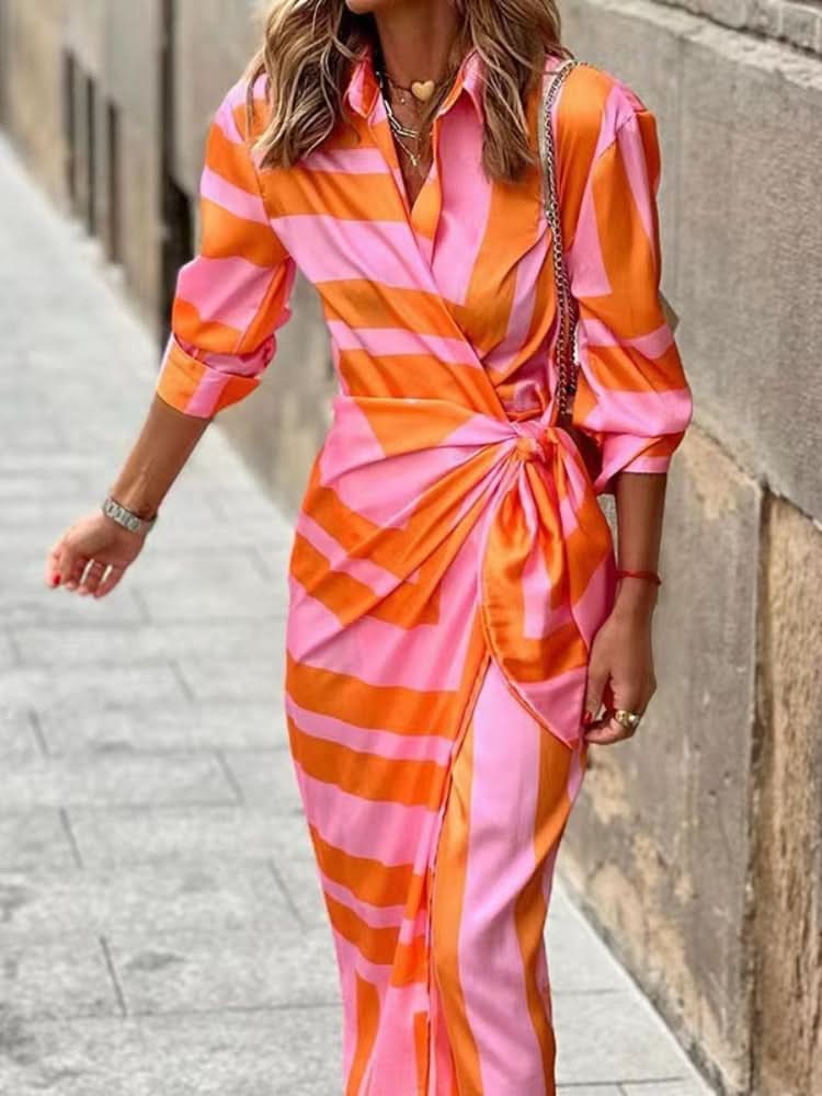 Vivienne - Bold Wrap Elegance