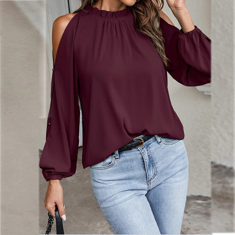 Velmora - Sophisticated Aura Blouse