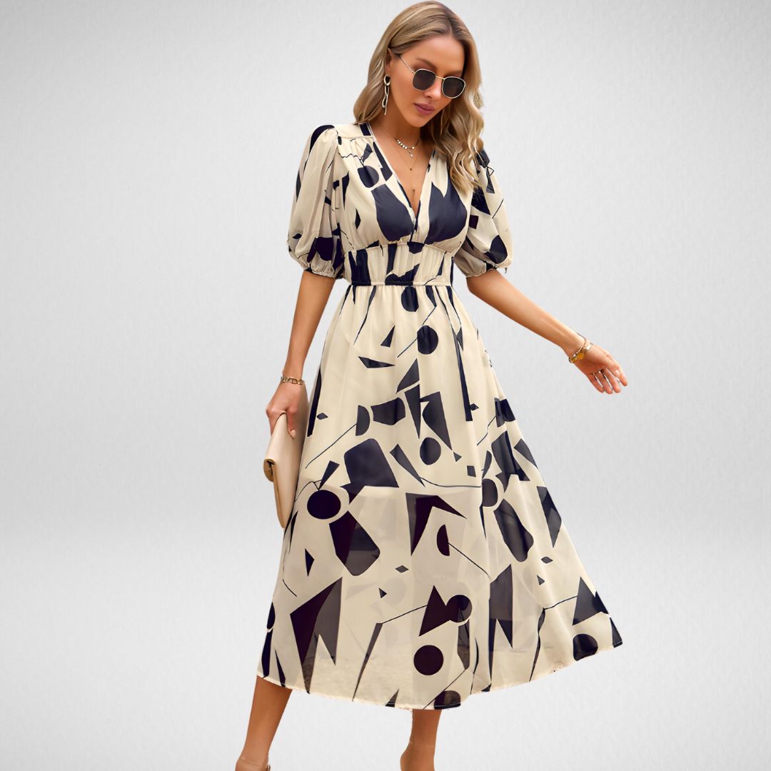 Stella - Chic Dress V-neck