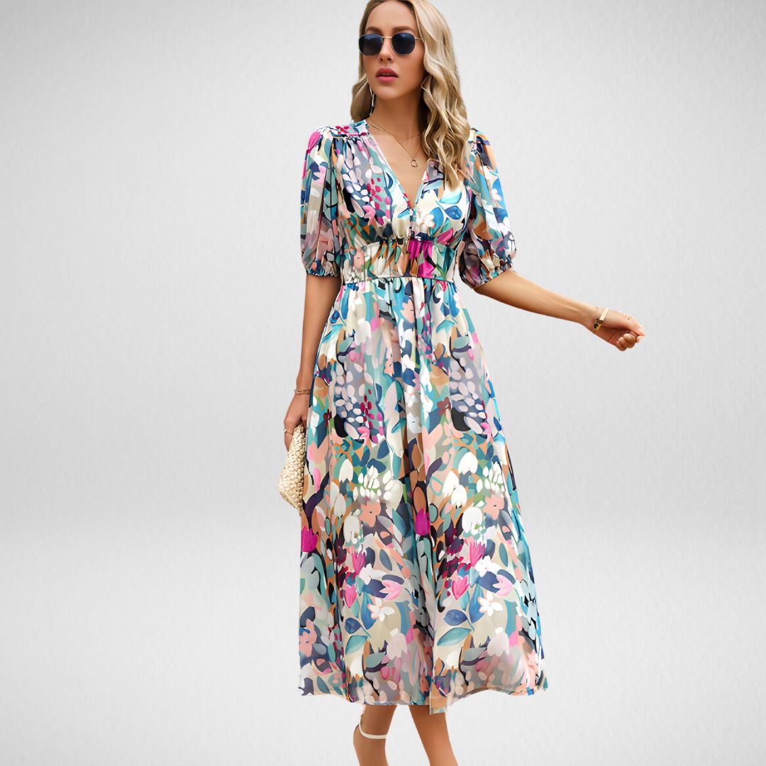 Stella - Chic Dress V-neck