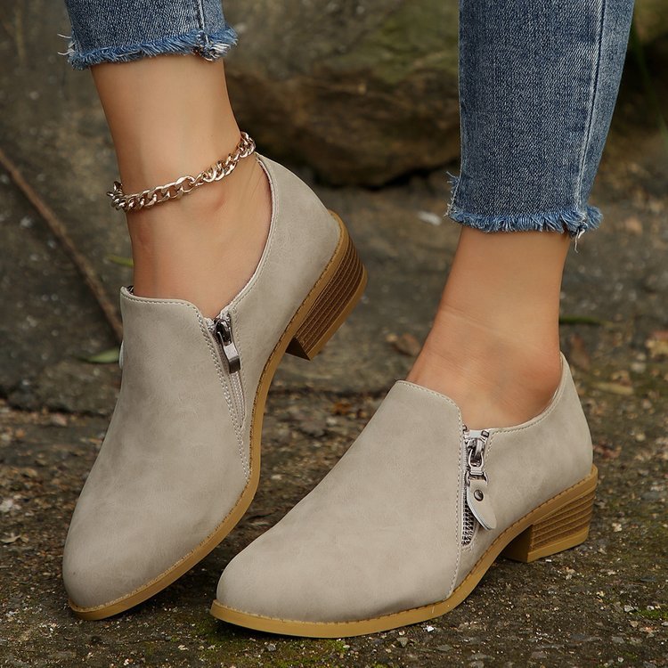 Sierra - Chic Zip Comfort Shoes